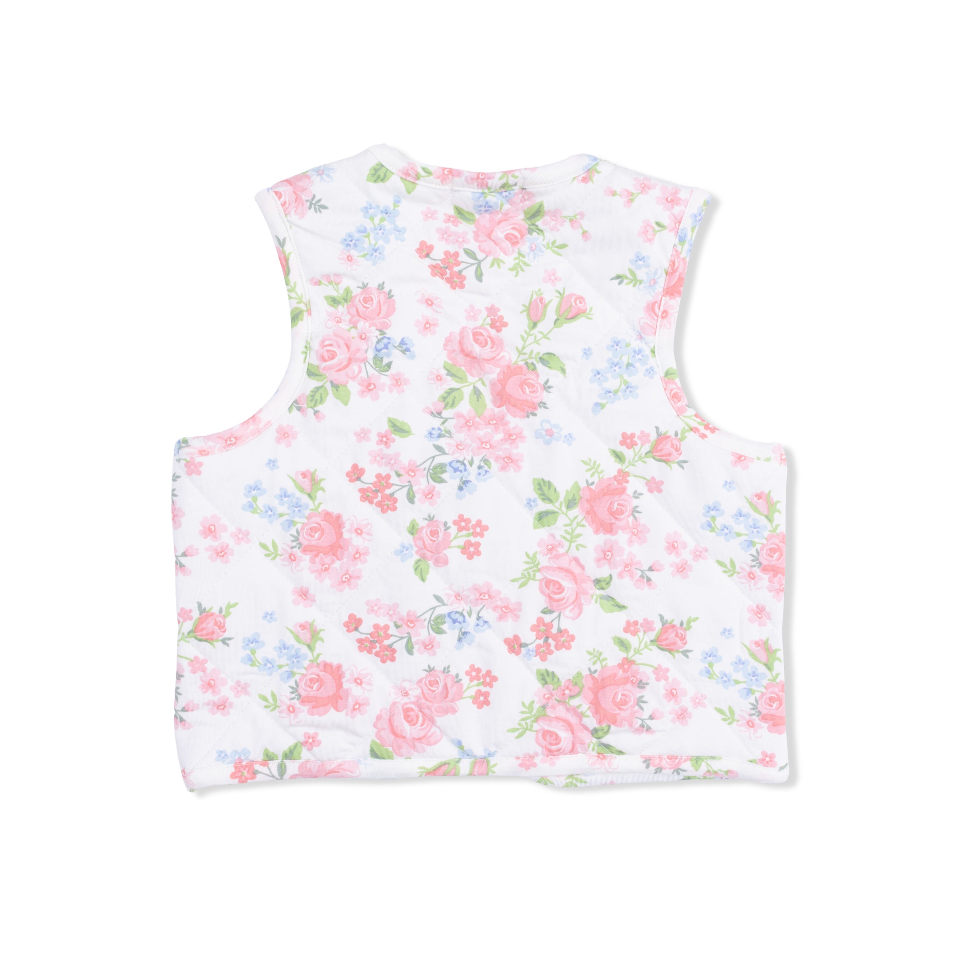 Cute Little Roses - Quilted Vest