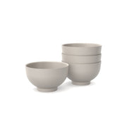 Rice Bowl Set - Stone - Set Of 4
