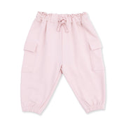 Solid Veiled Pink - Fashion Cargo Pants
