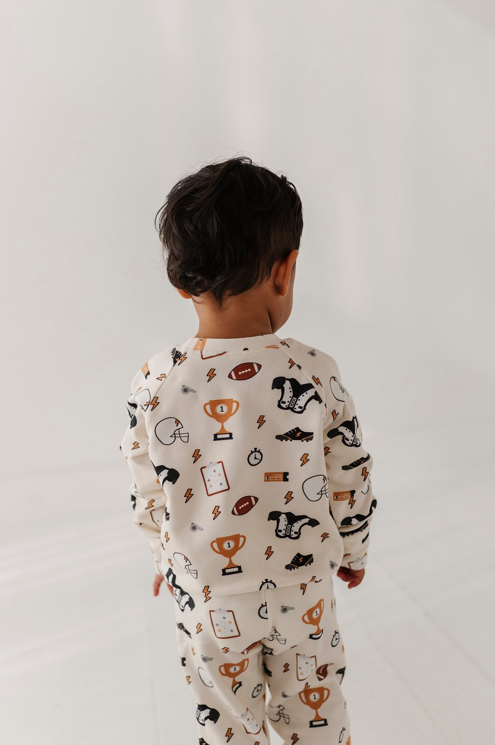Boys Raglan Sweatshirt In Football