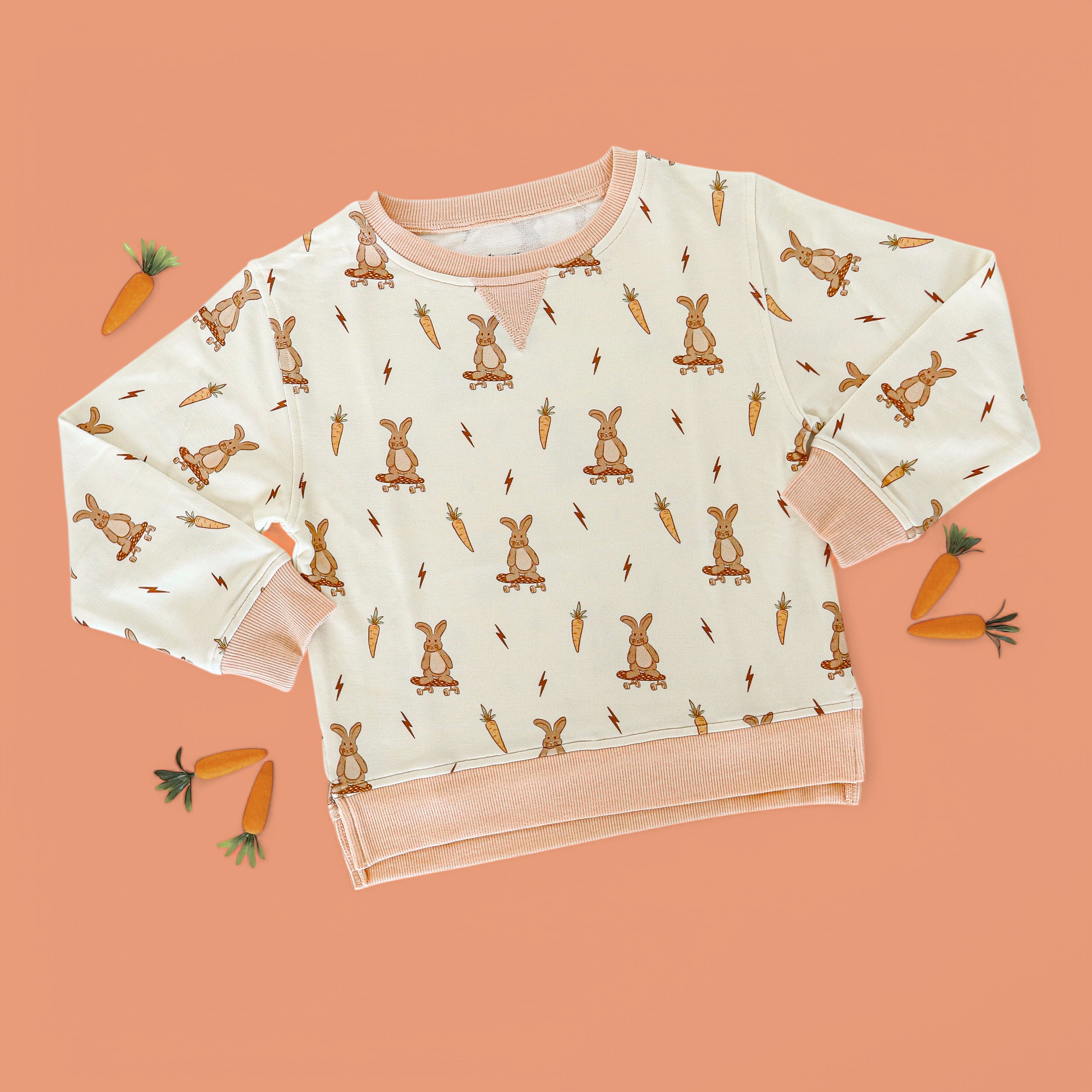Rollin' Rabbits Dream Pullover
