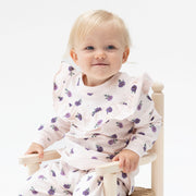 Violetta Floral - V-ruffle Sweatshirt