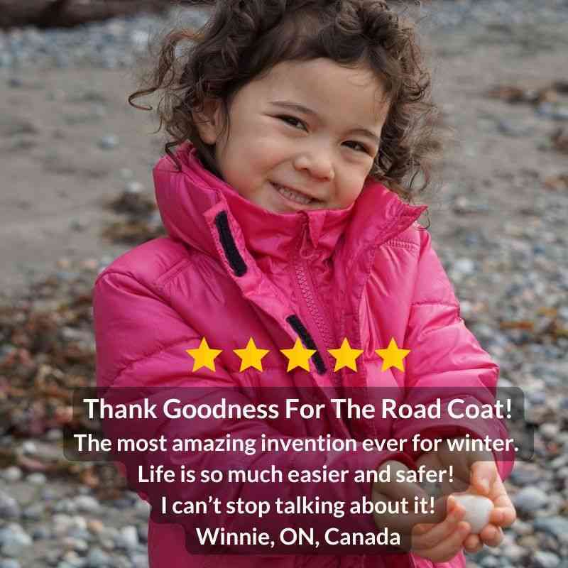 Car Seat Coat | The Road Coat Vegan - Fuchsia