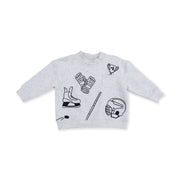 Hockey - Drop Sleeve Sweatshirt