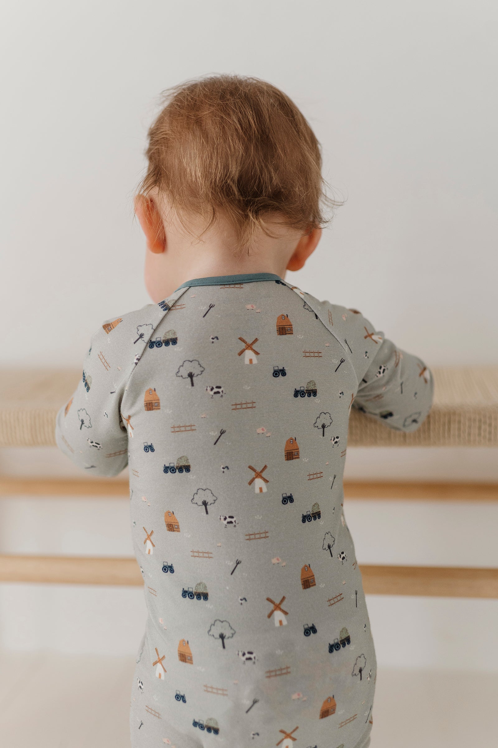 Long Sleeve Zip Romper