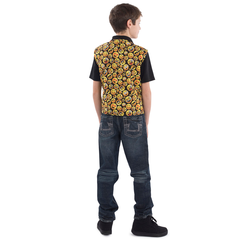 Emoji Printed Vest - Kids