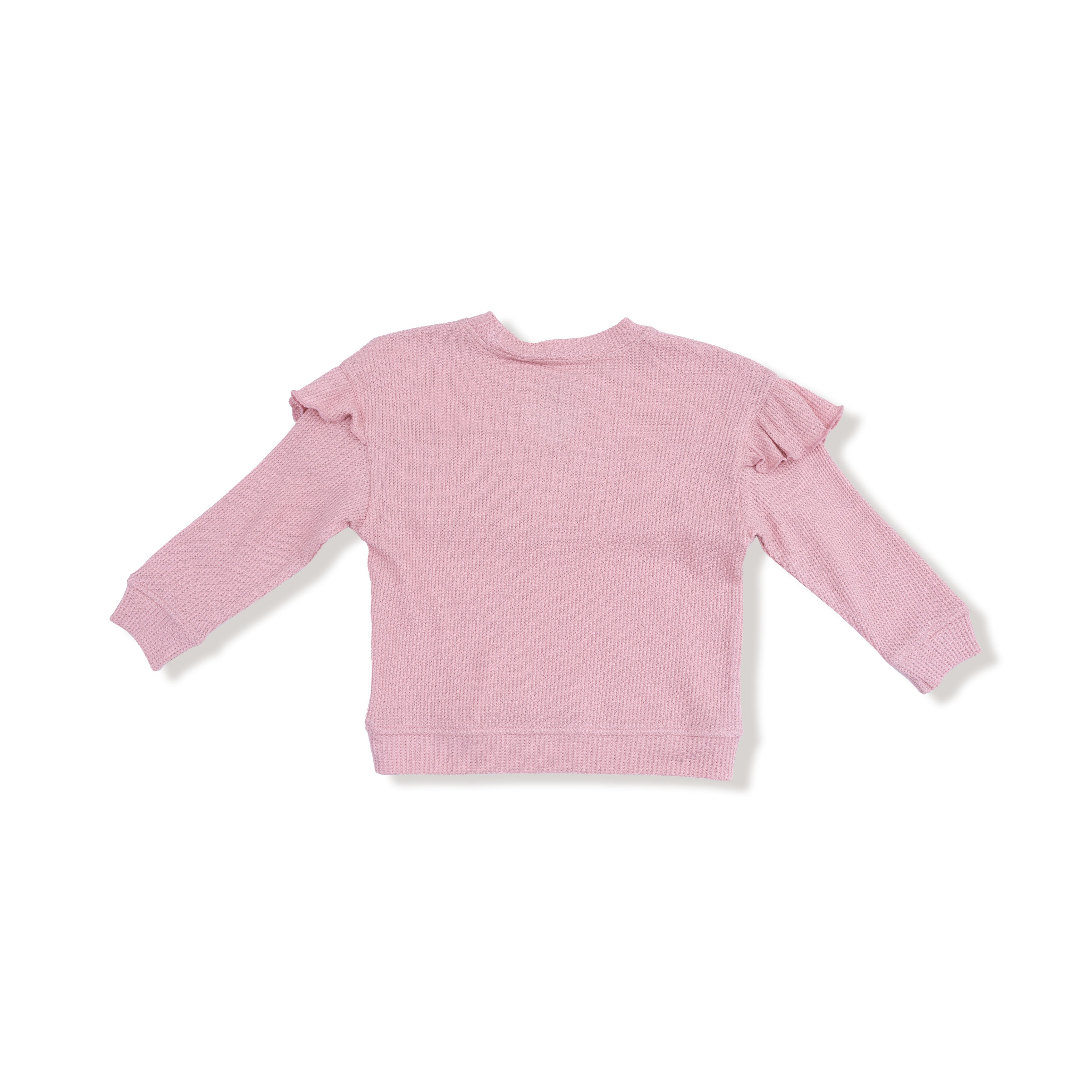 Ruffle Top And Flare Pant