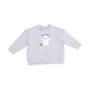 Ghosts - Gray Drop Sleeve Sweatshirt