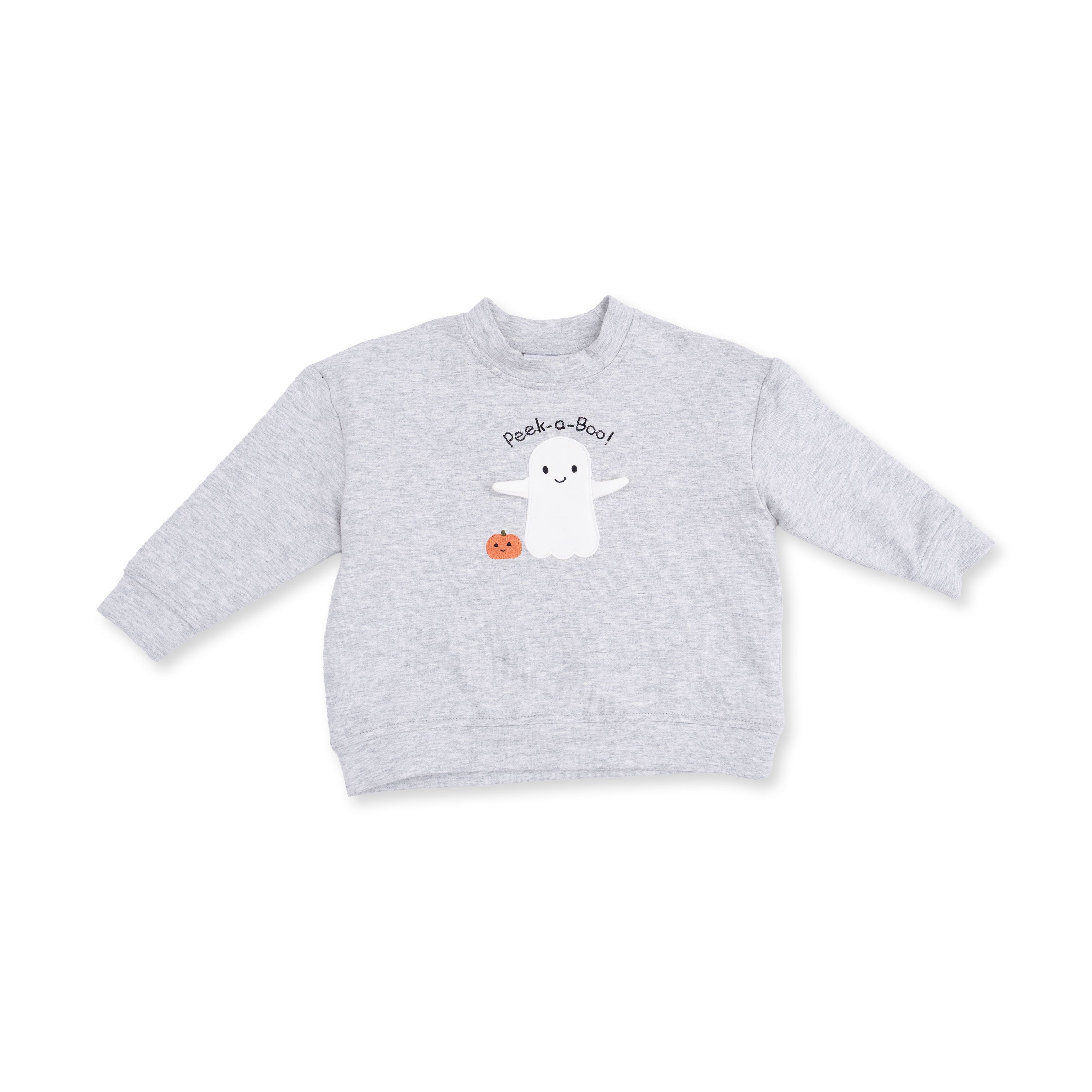 Ghosts - Gray Drop Sleeve Sweatshirt