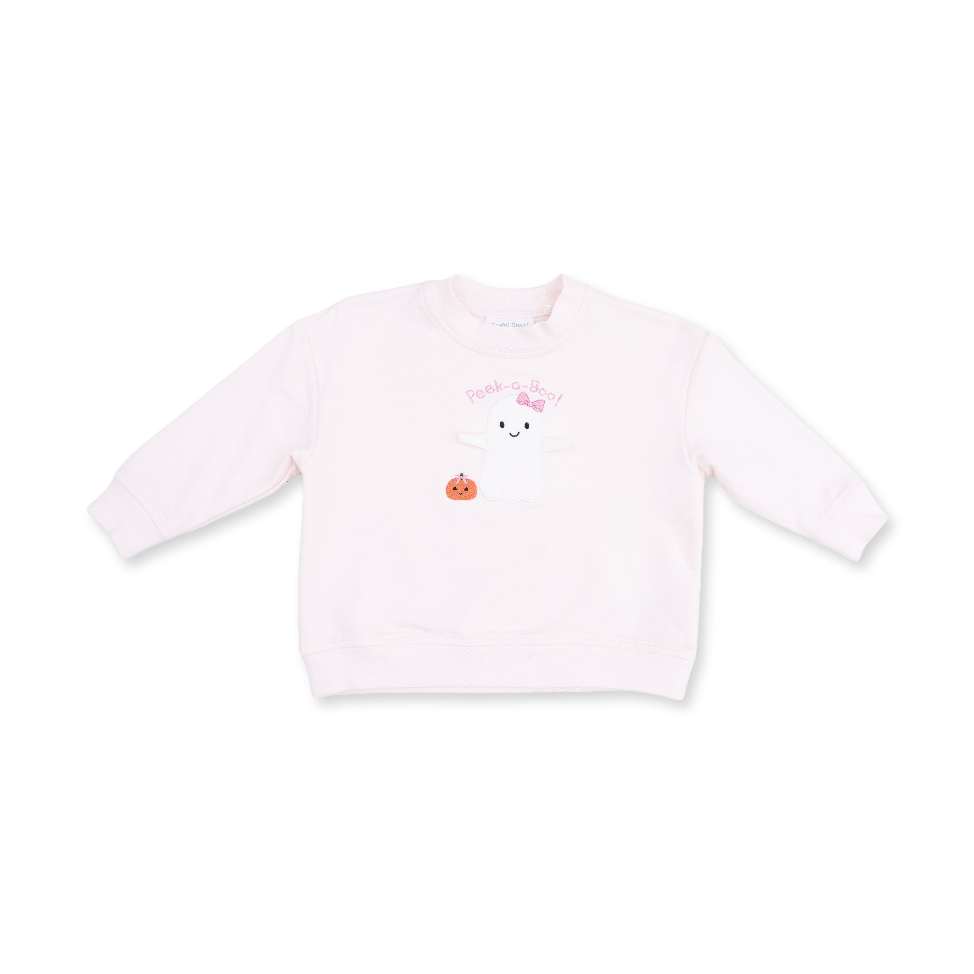 Ghosts - Pink Drop Sleeve Sweatshirt