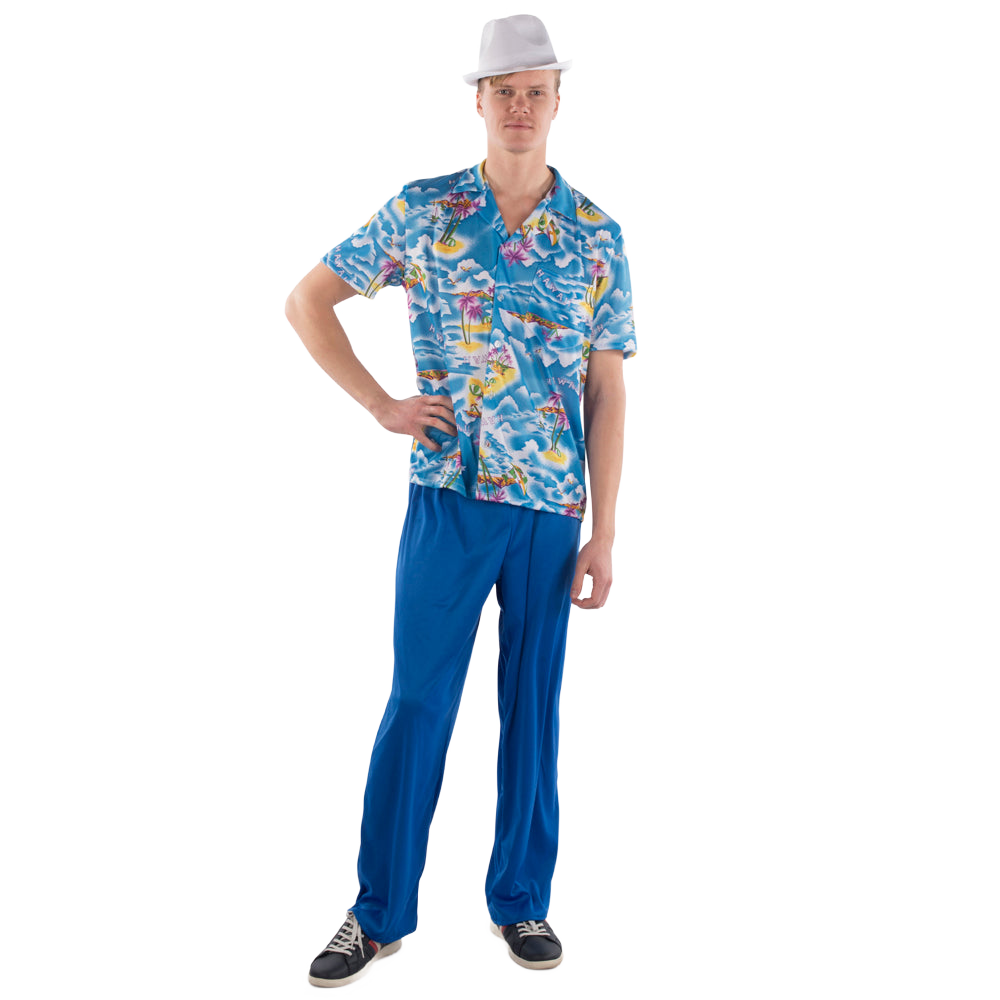 Hawaiian Shirt And Pants Set - Adults