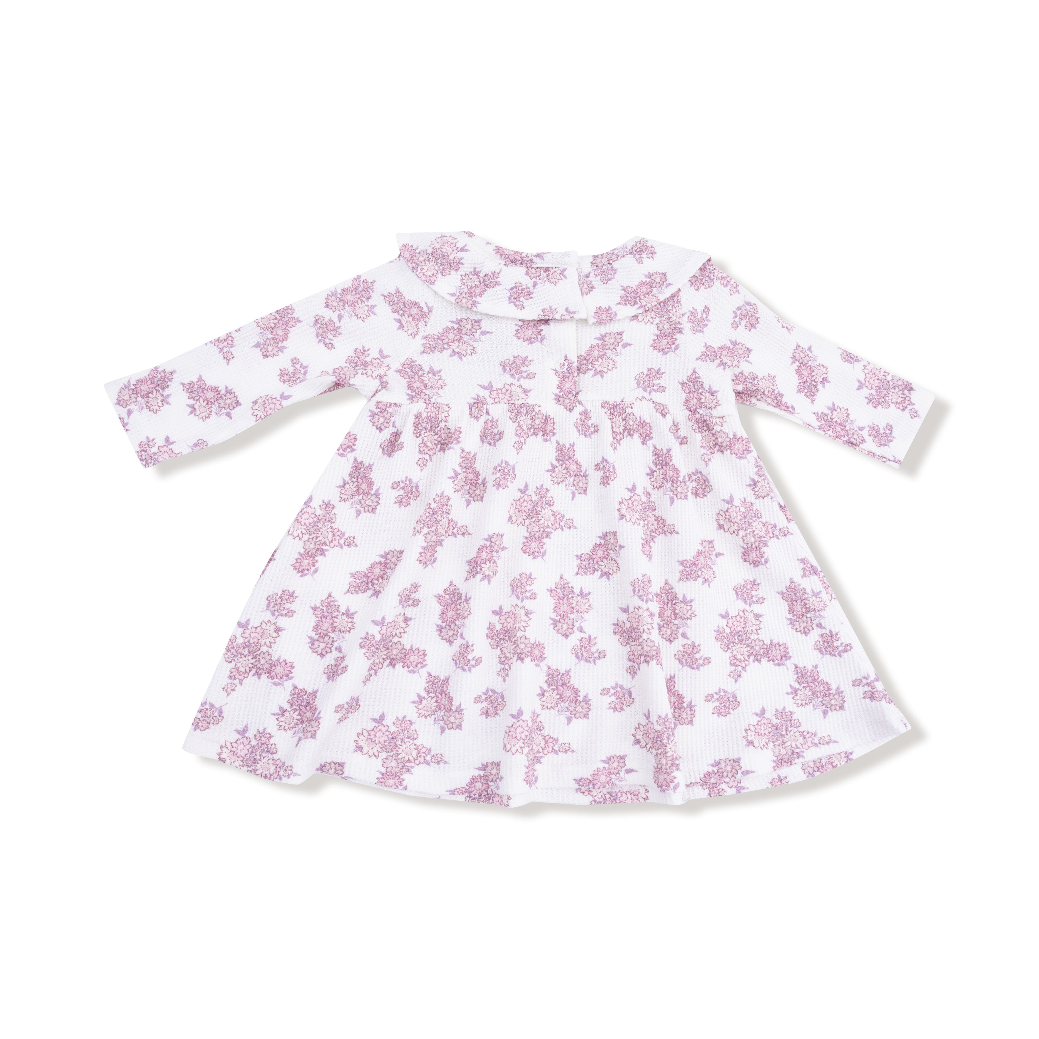 Ruffle Collar Dress With Bloomer