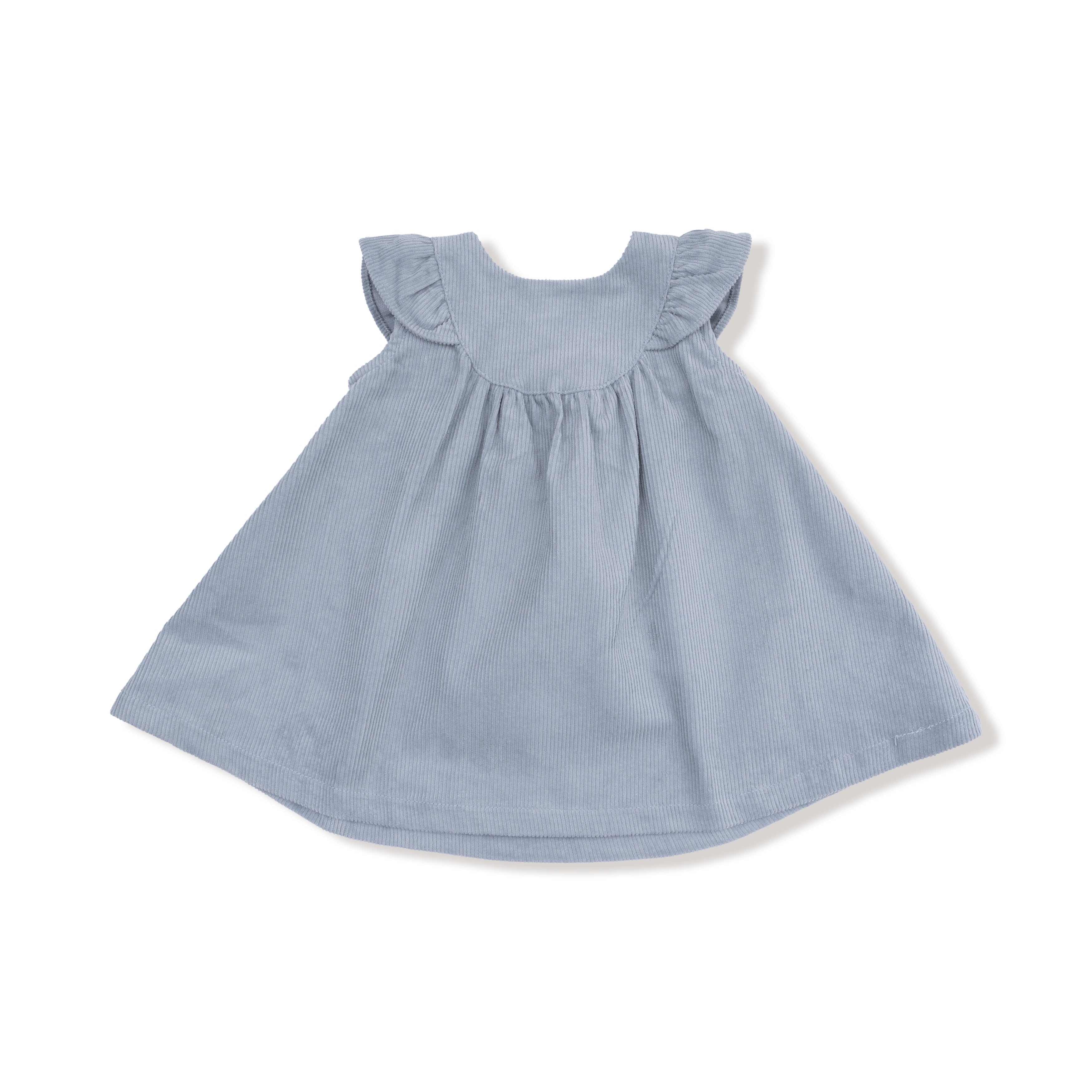 Scoop Yoke With Ruffle Dress + Bloomer