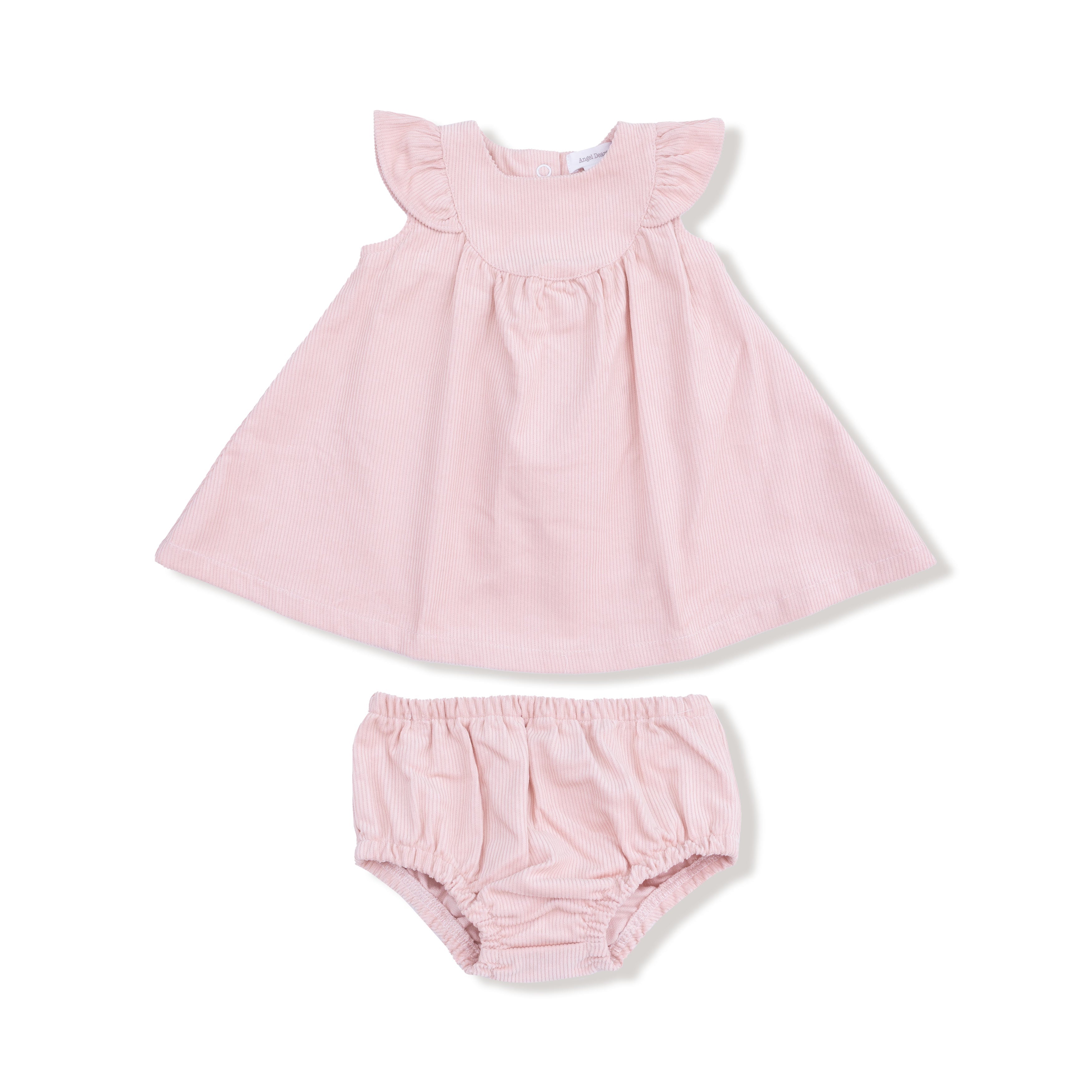 Scoop Yoke With Ruffle Dress + Bloomer