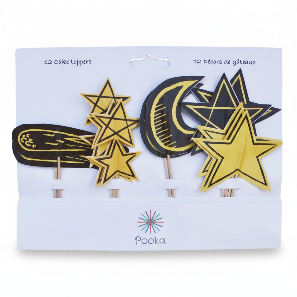 Galaxias Toppers (set Of 12)