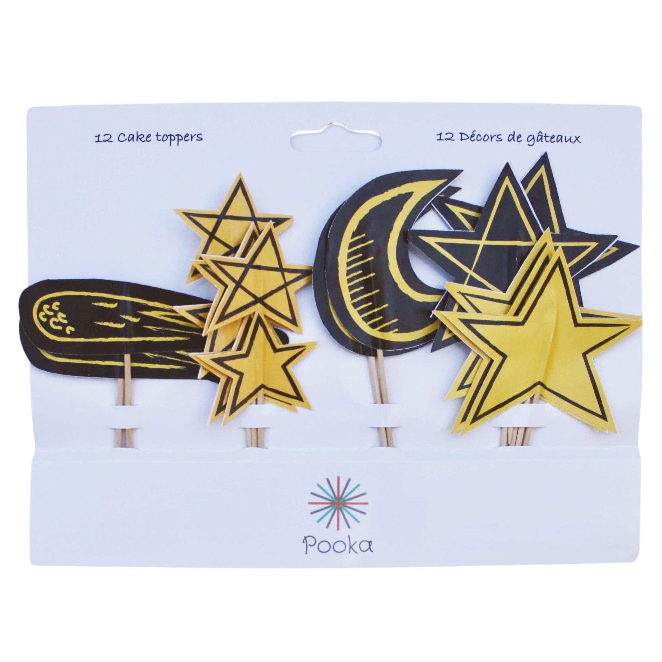 Galaxias Toppers (set Of 12)