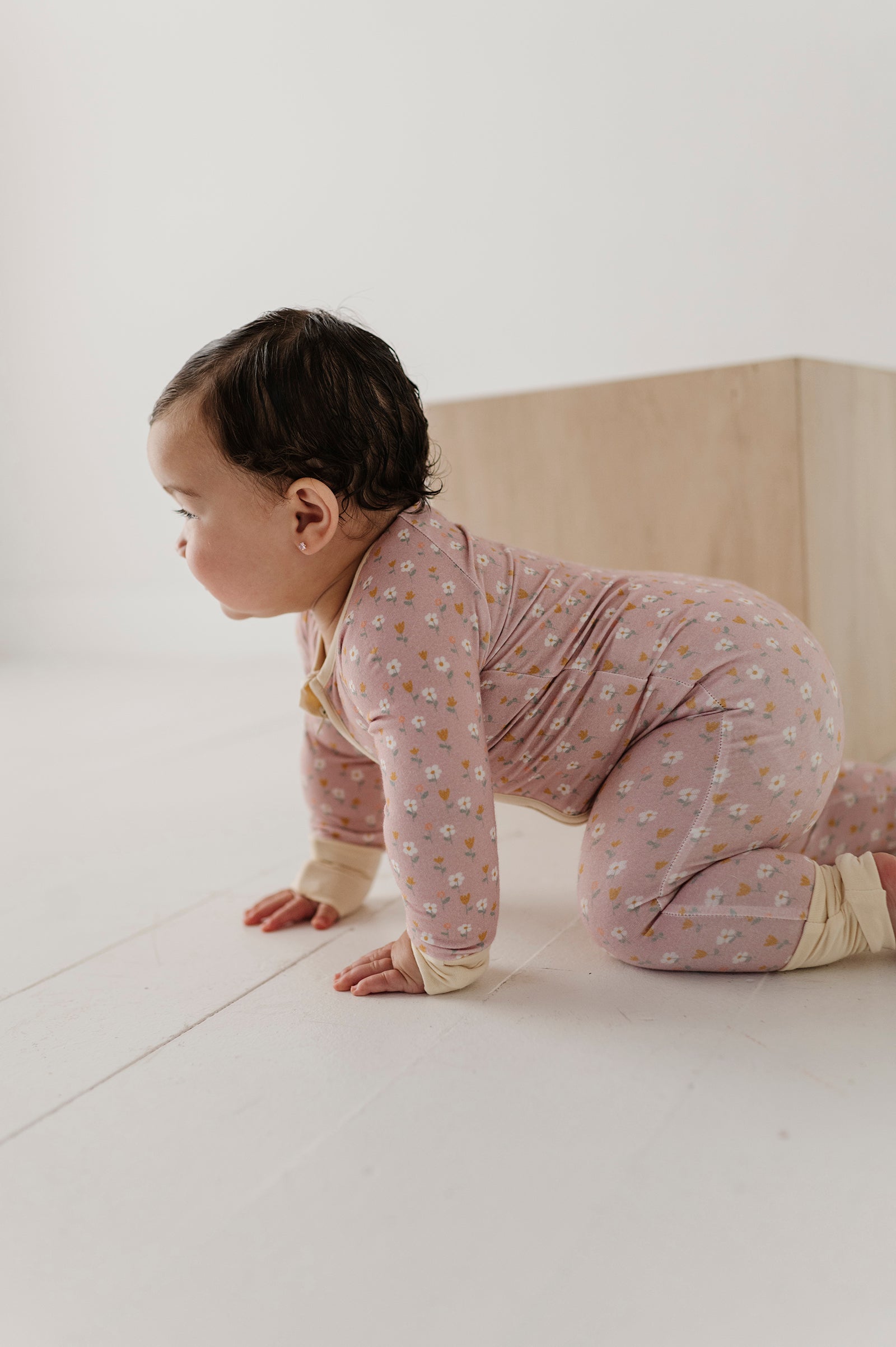 Long Sleeve Zip Romper