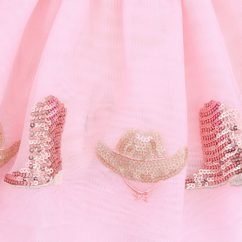 Cowgirl Cameos - Tutu Skirt With Bike Shorts