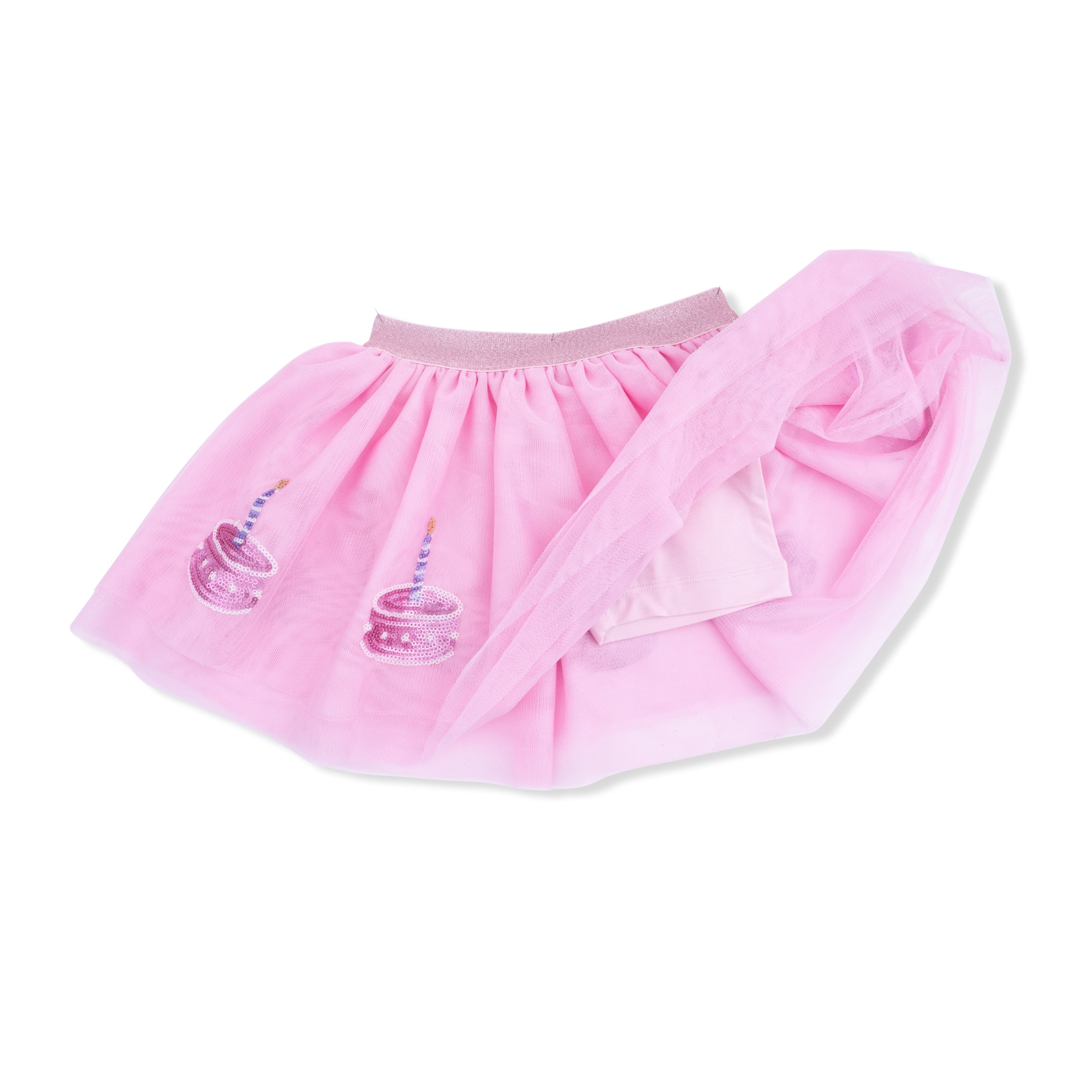 Birthday - Tutu Skirt With Bike Shorts