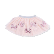 Pretty Bows - Tutu Skirt With Bike Shorts