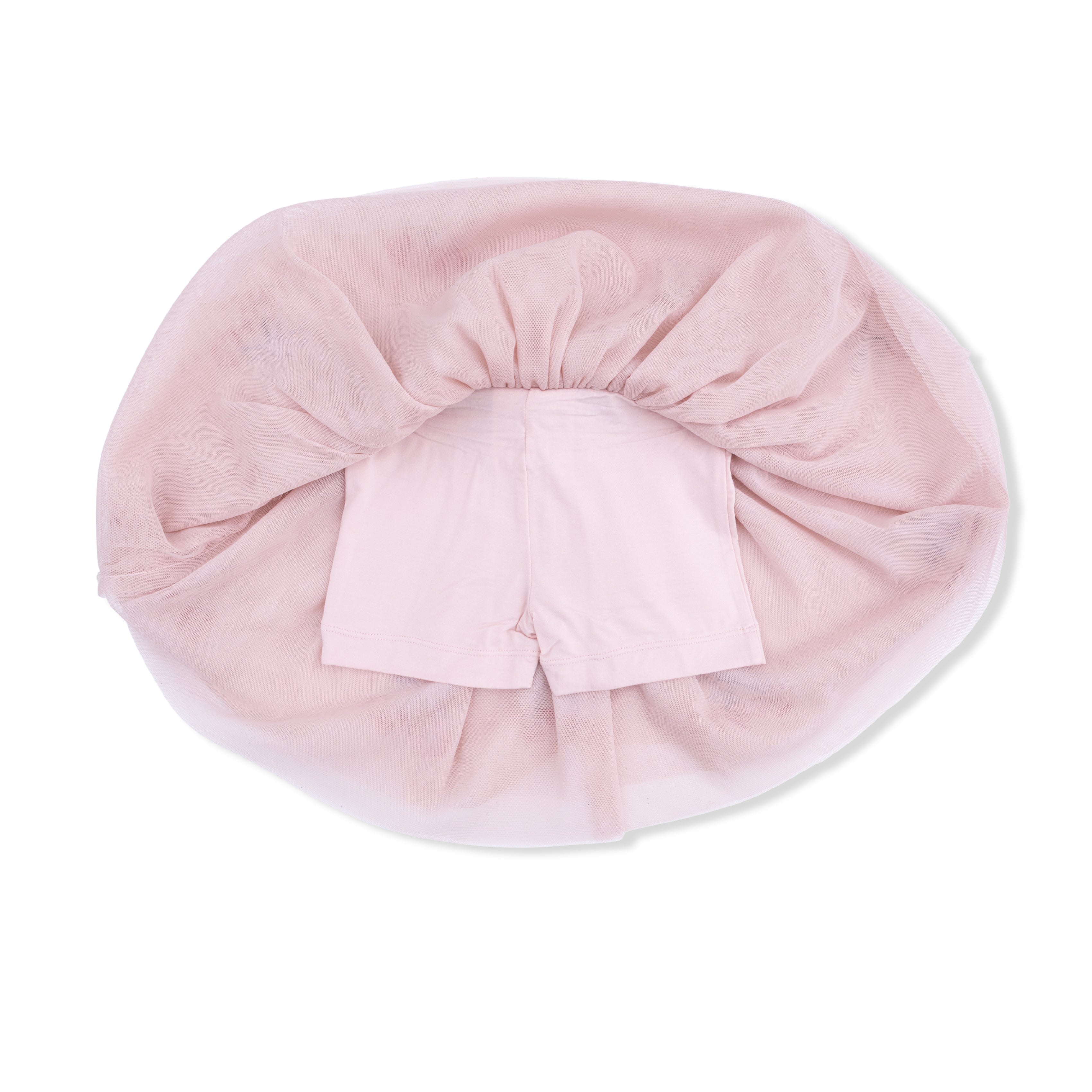 Sweet Bow Cherries - Tutu Skirt With Bike Shorts