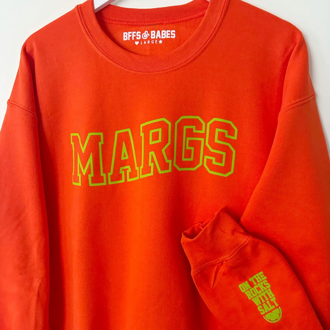 Margs ♡ Printed Sweatshirt ♡ Select Your Cuff