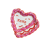 Xoxo Heart Cake Plate