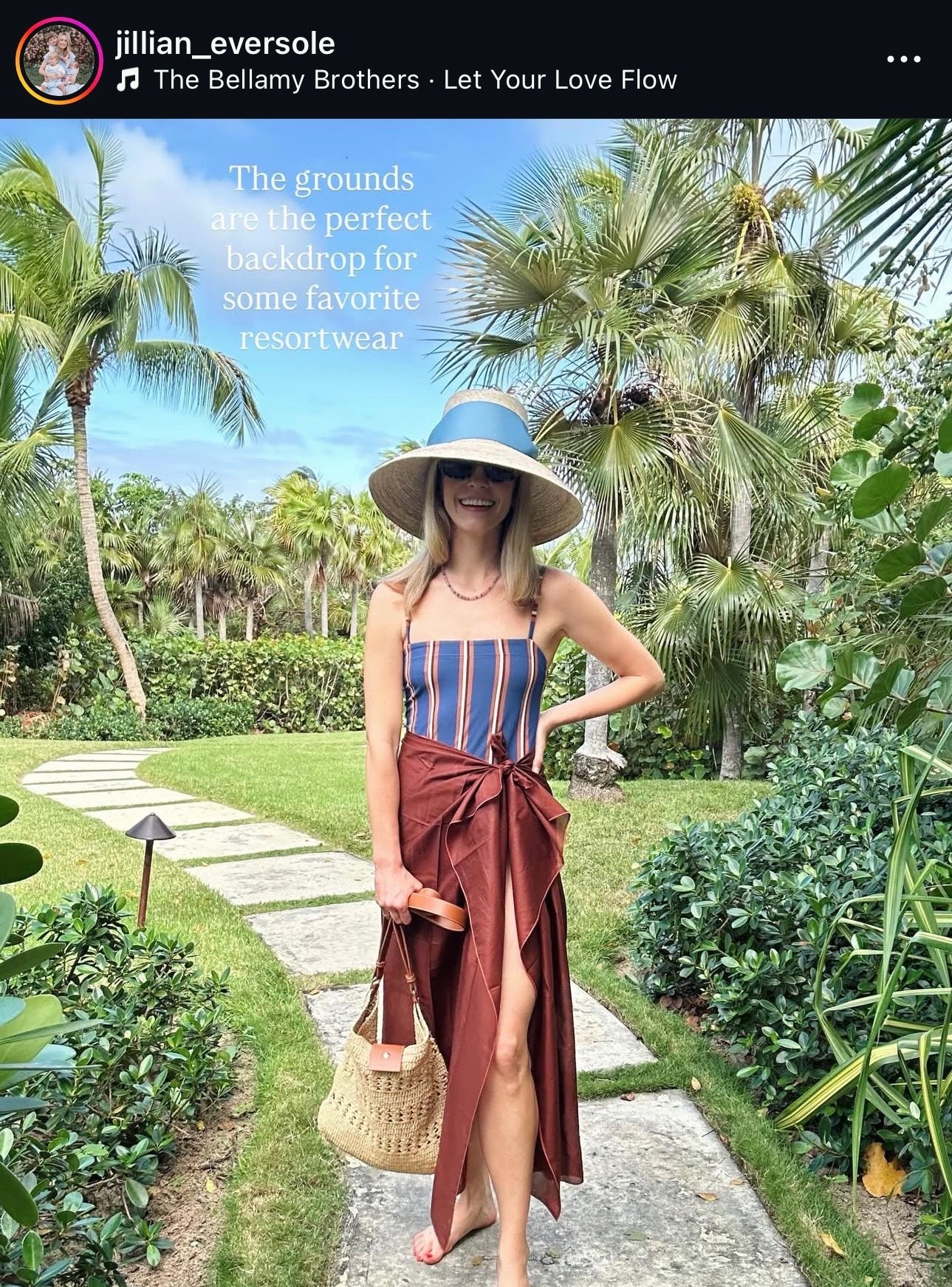 Wildflower Sun Hat - Coral Wide & Short Grosgrain Ribbon