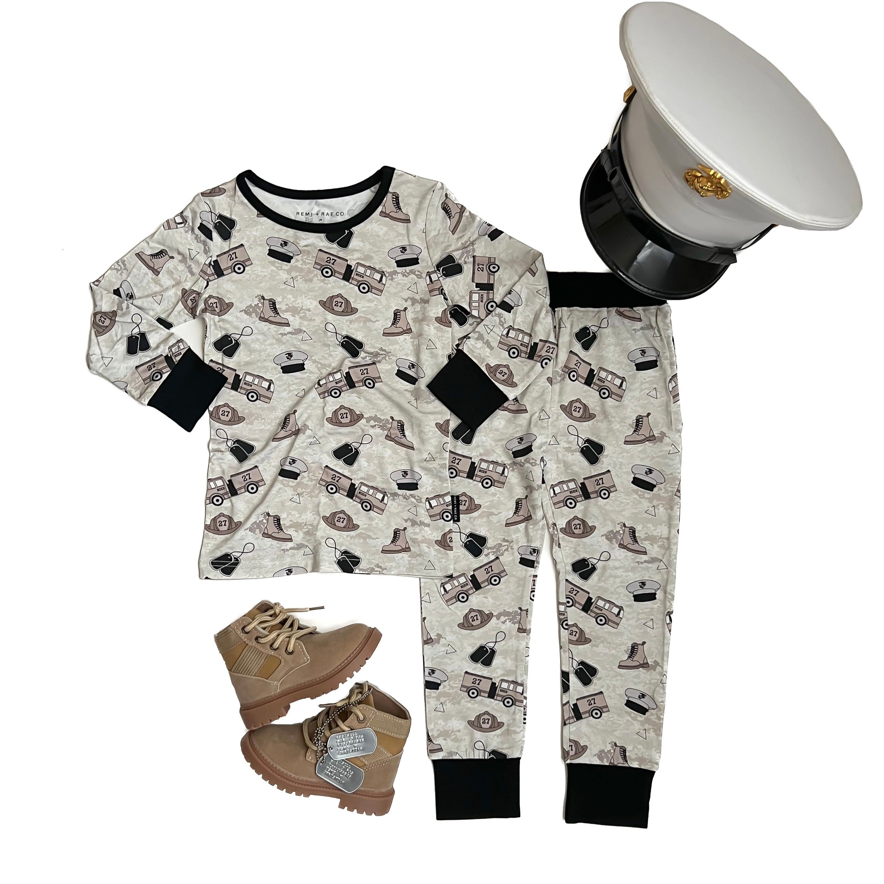 Bamboo 2 Piece Pajama Set - Rudi