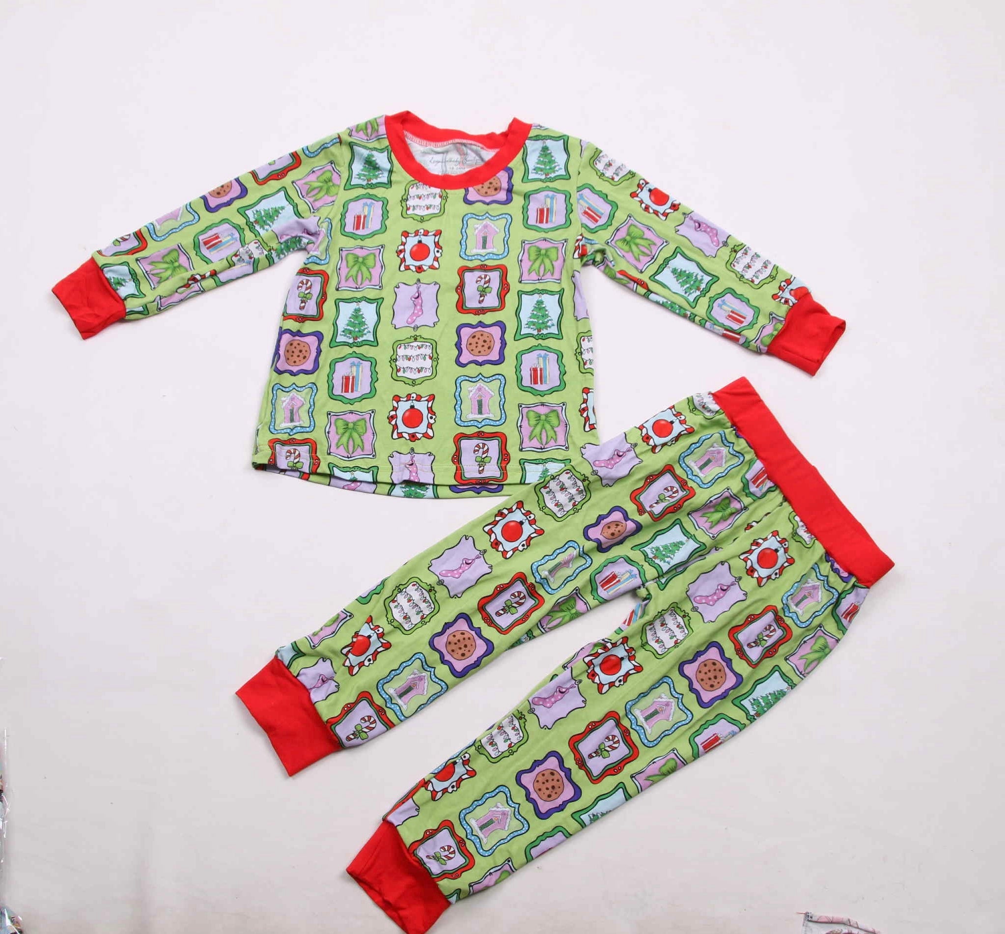 Christmas Classic Bamboo 2 Pc Set