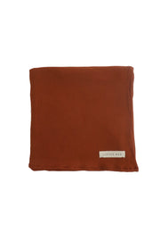 Rust Ribbed Stretch Swaddle (Ships June 8)