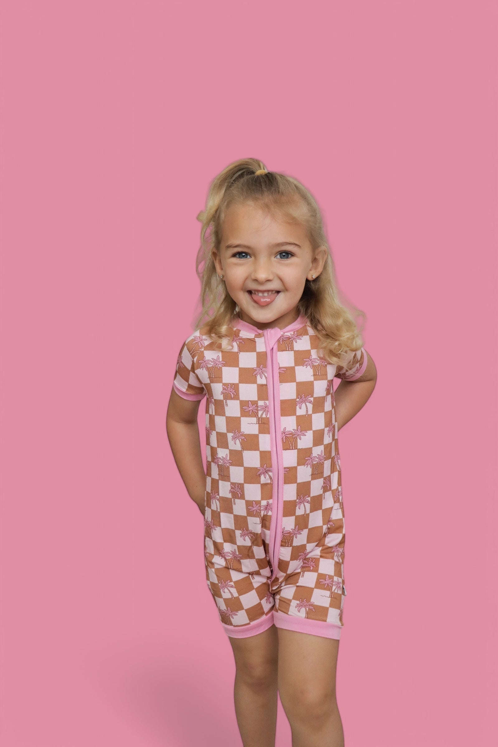 Exclusive Sunset Beach Checkers Dream Shortie