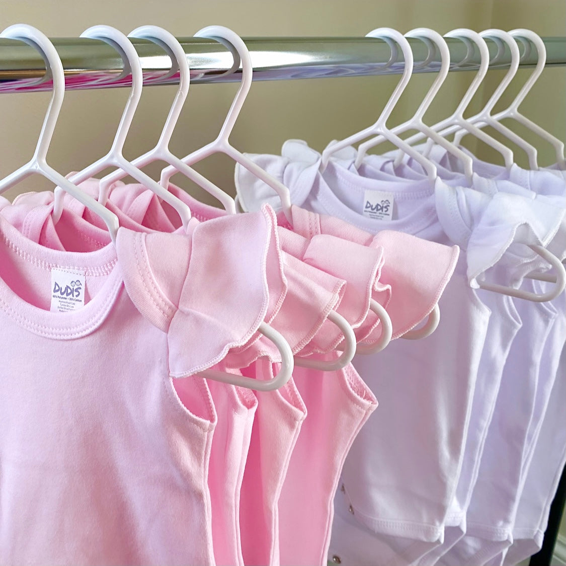 Pink Flutter Sleeve T-shirt