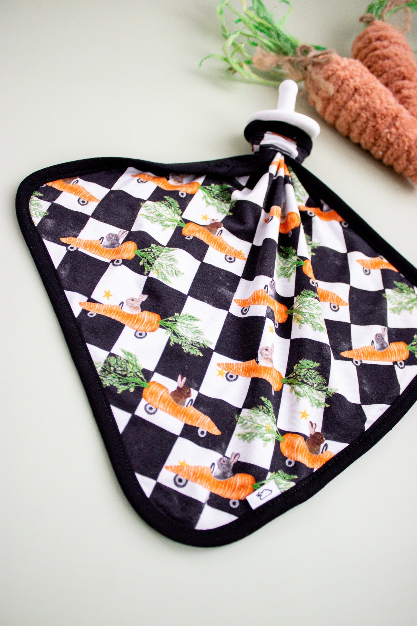 Racing Carrot Checkers Dream Lovey