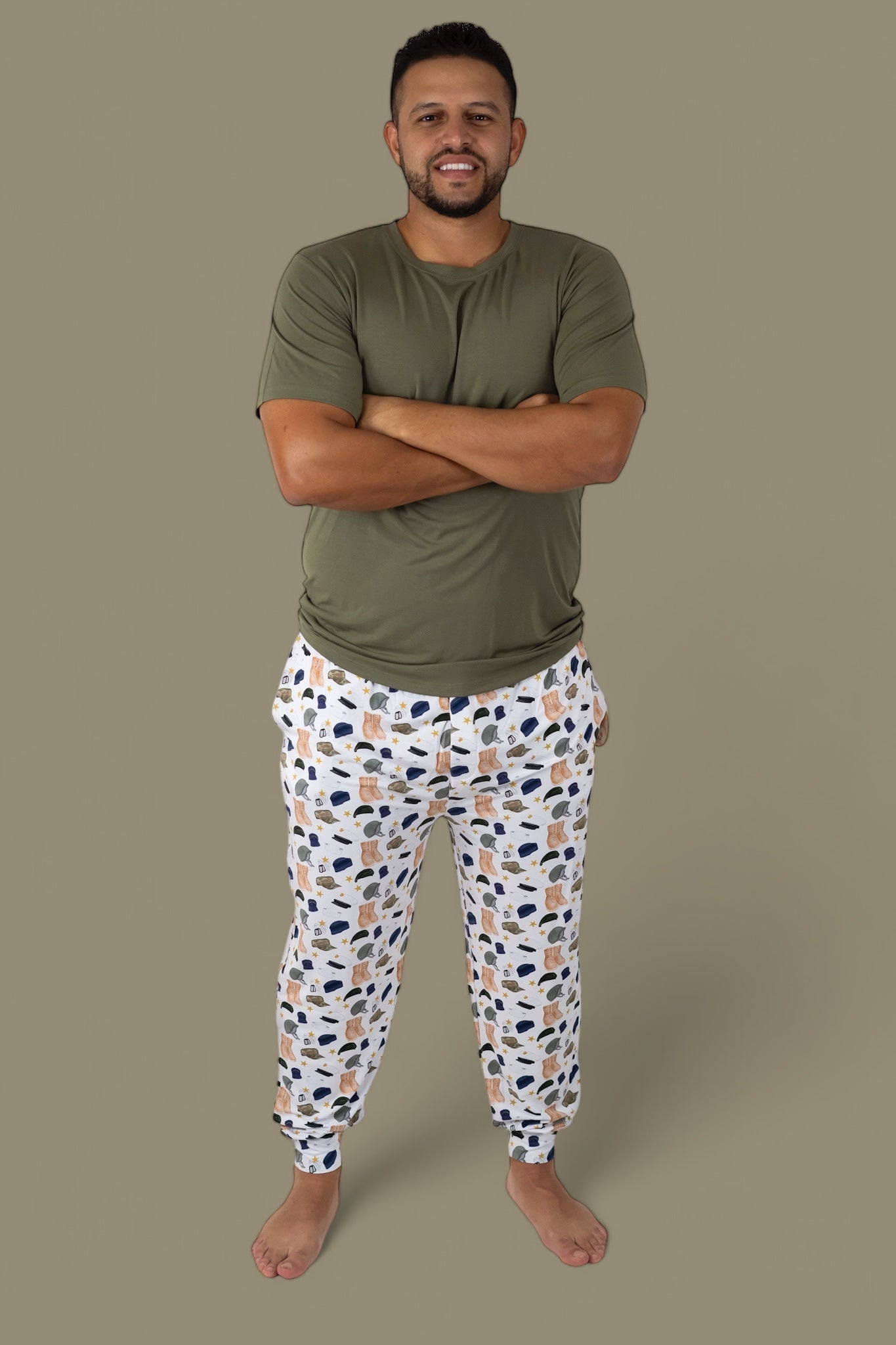 Thank You For Your Service Short Sleeve Men's Dream Jogger Set