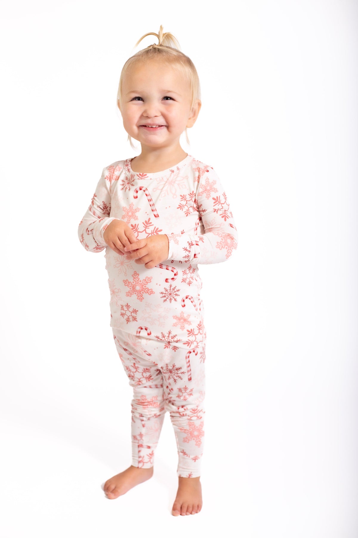 My First Candy Cane: Toddler Bamboo Pajamas