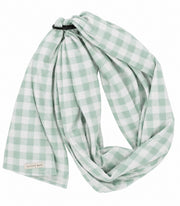 Light Green Checkered Ring Sling Carrier