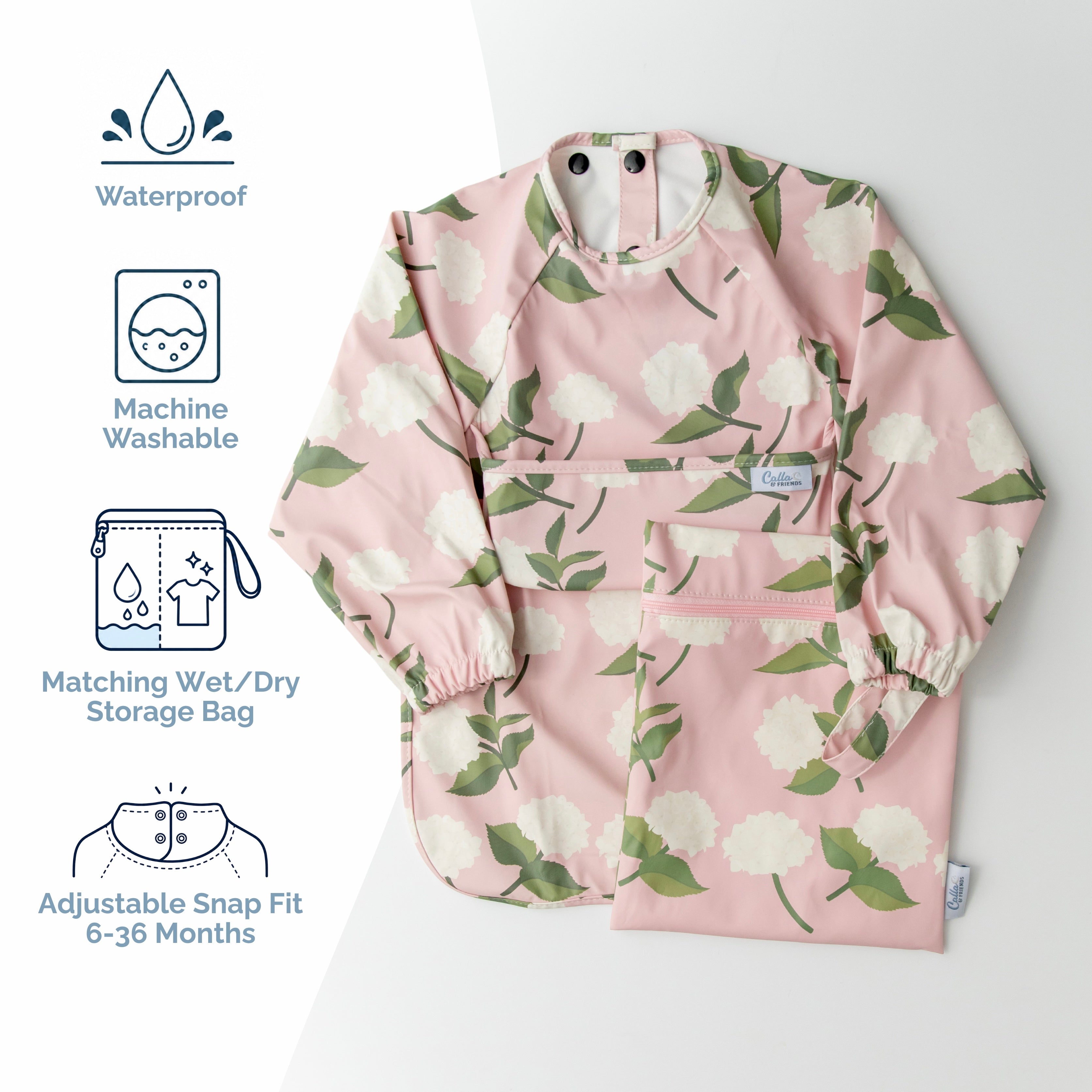 The Grayson Long Sleeve Bib - Farm