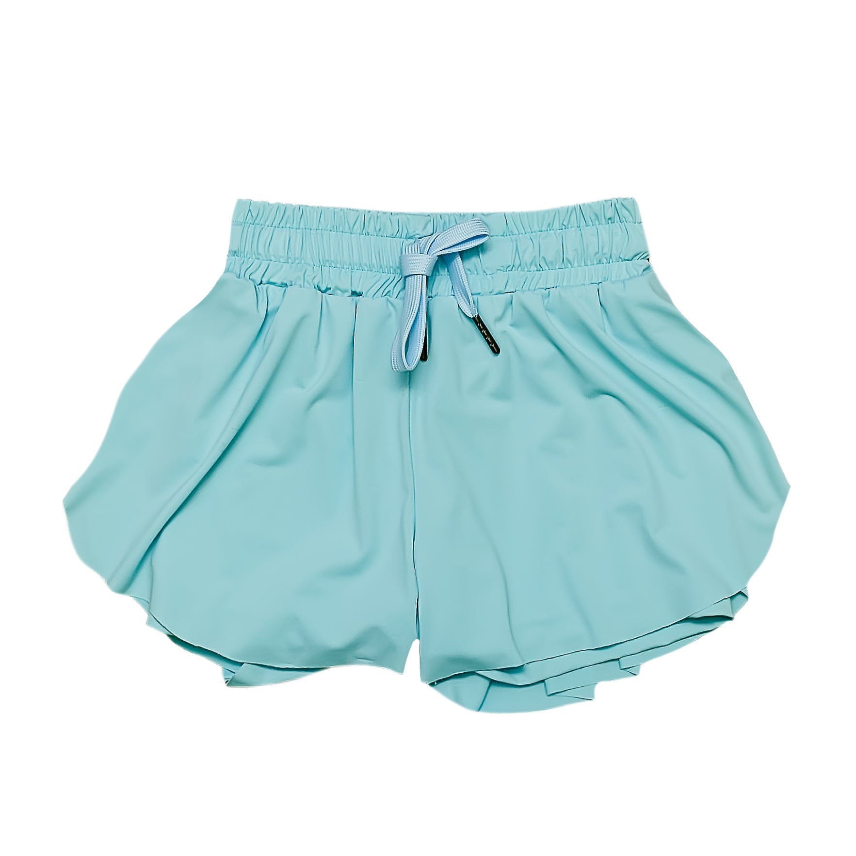 Kids' Light Blue Butterfly Shorts