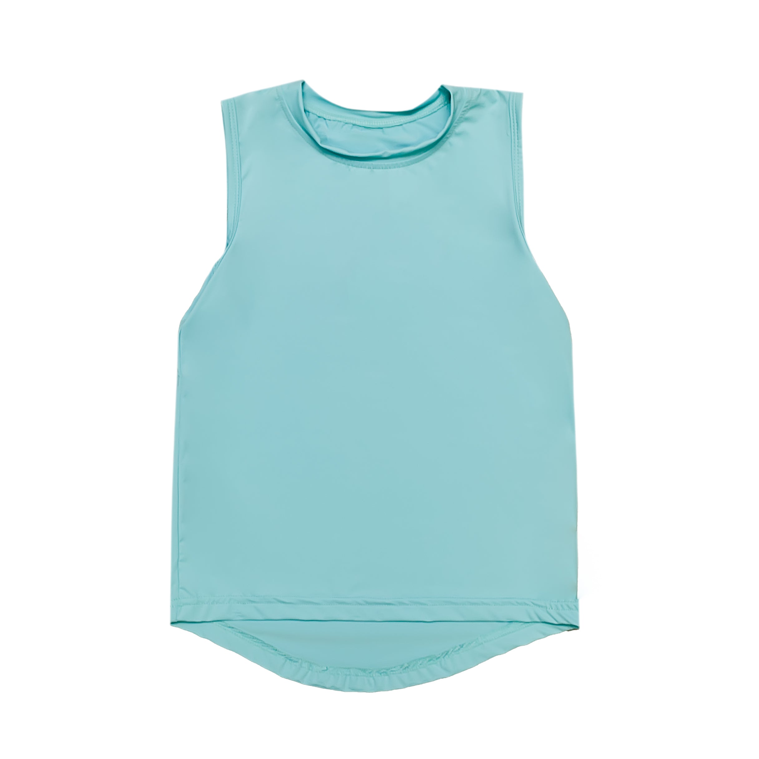 Kids' Light Blue High-low Tank