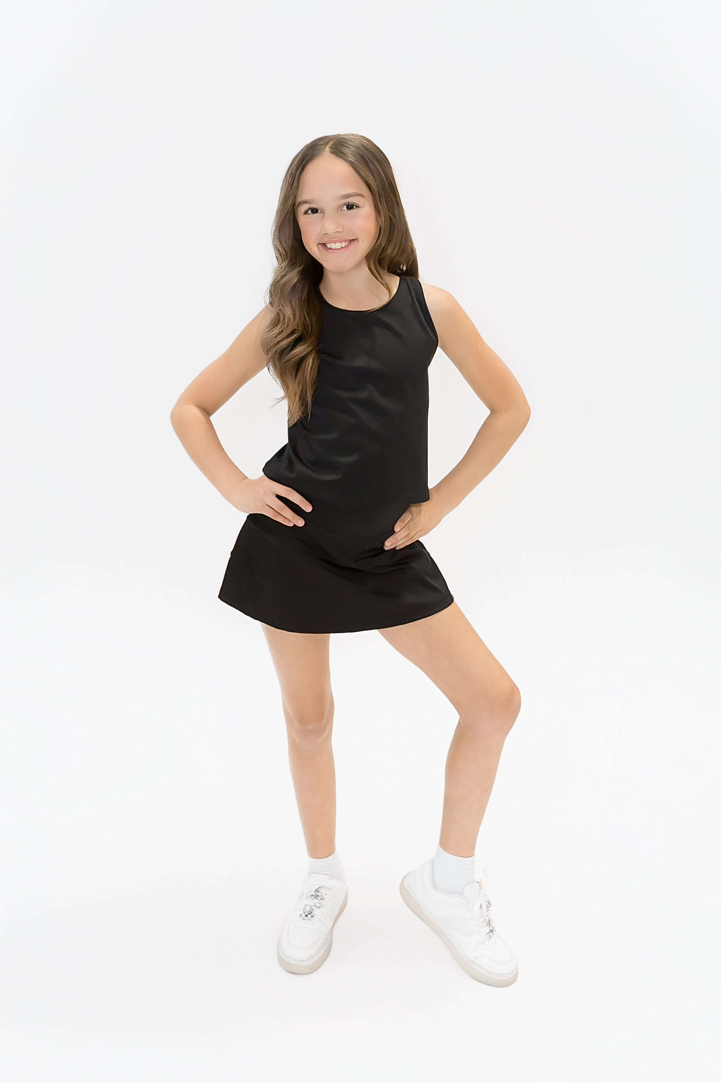 Kids' Razorback Top - Black