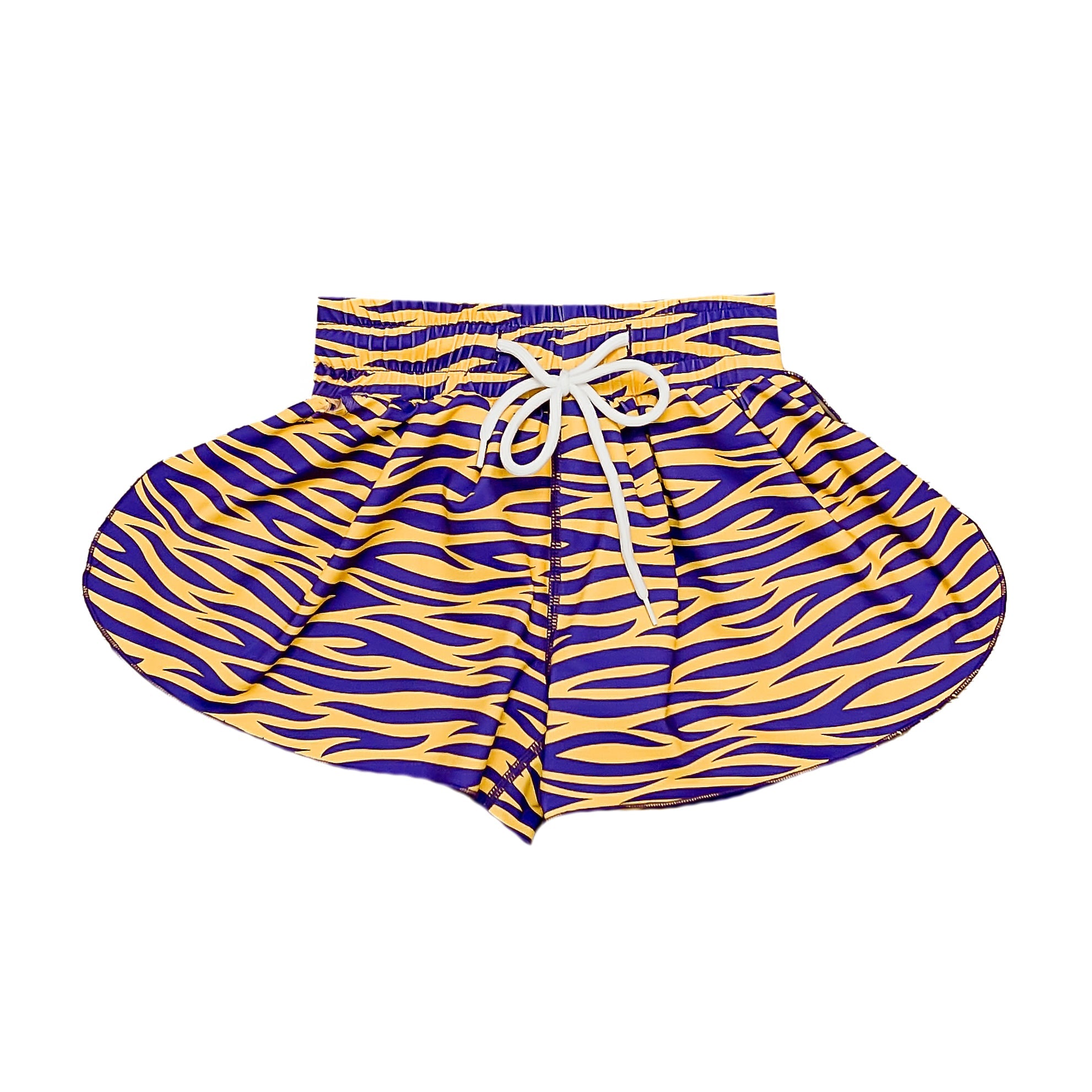 Kid's Tiger Striped Butterfly Shorts