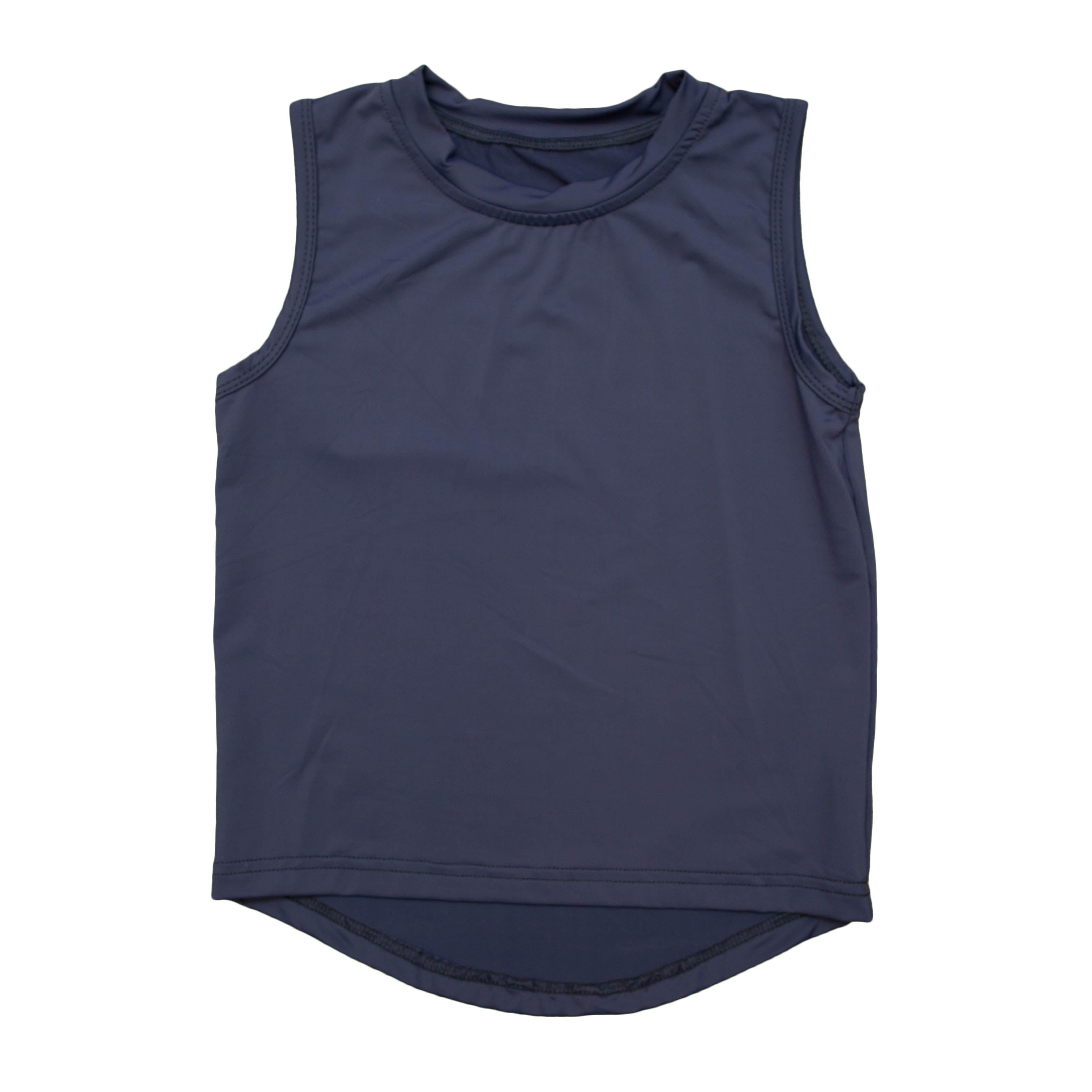 Kids' Navy High-low Tank