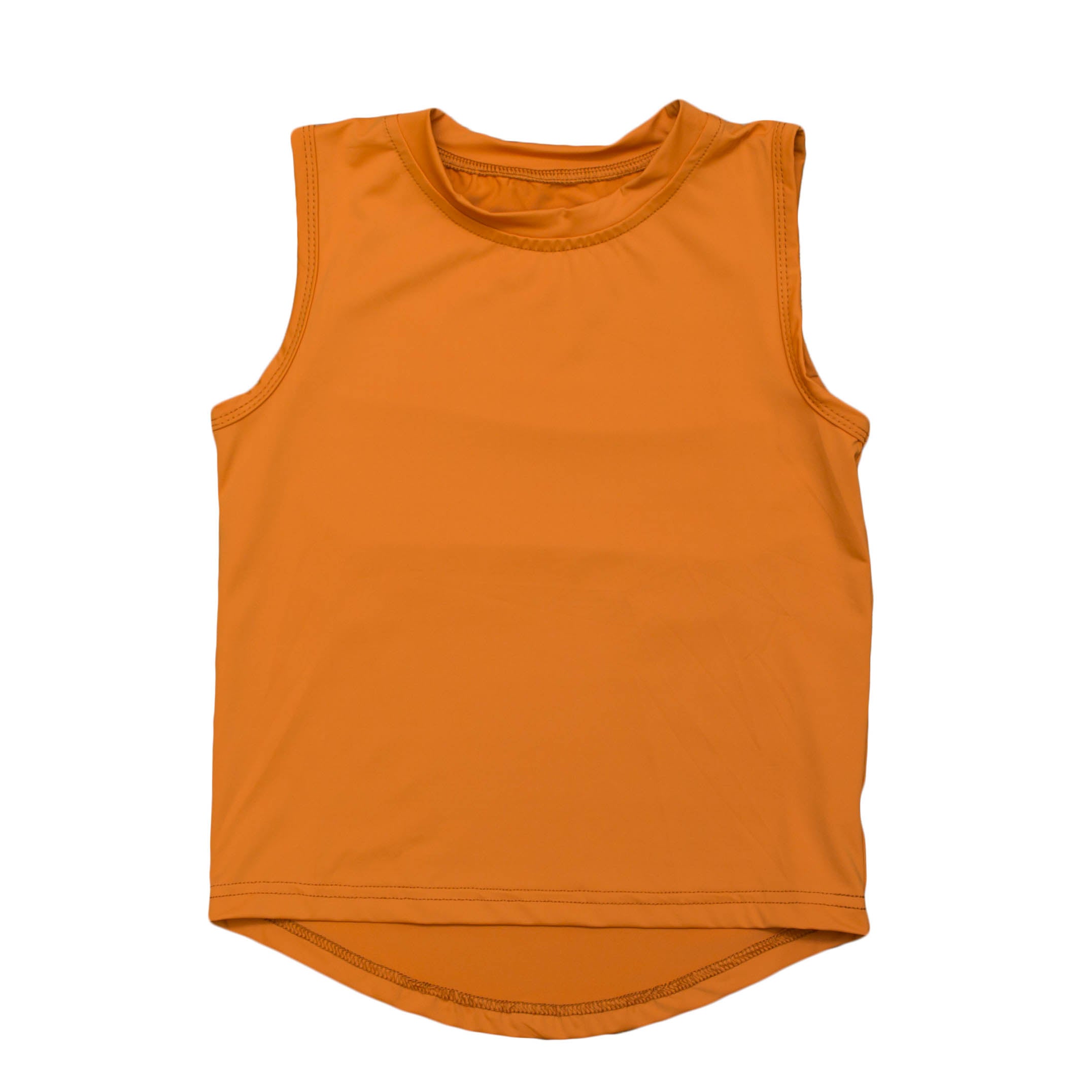 Kids' Orange High-low Tank