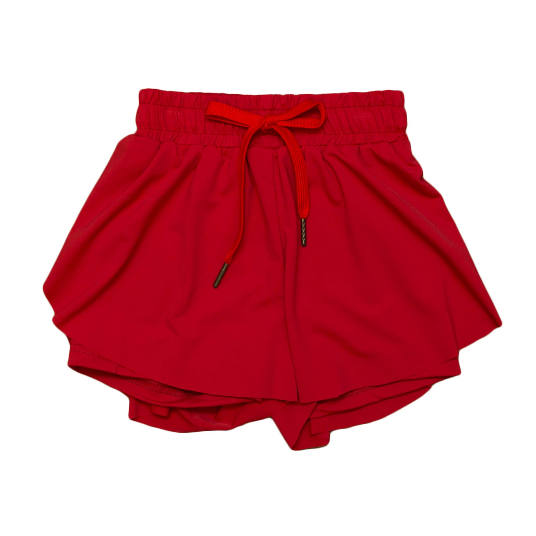 Women's Red Butterfly Shorts