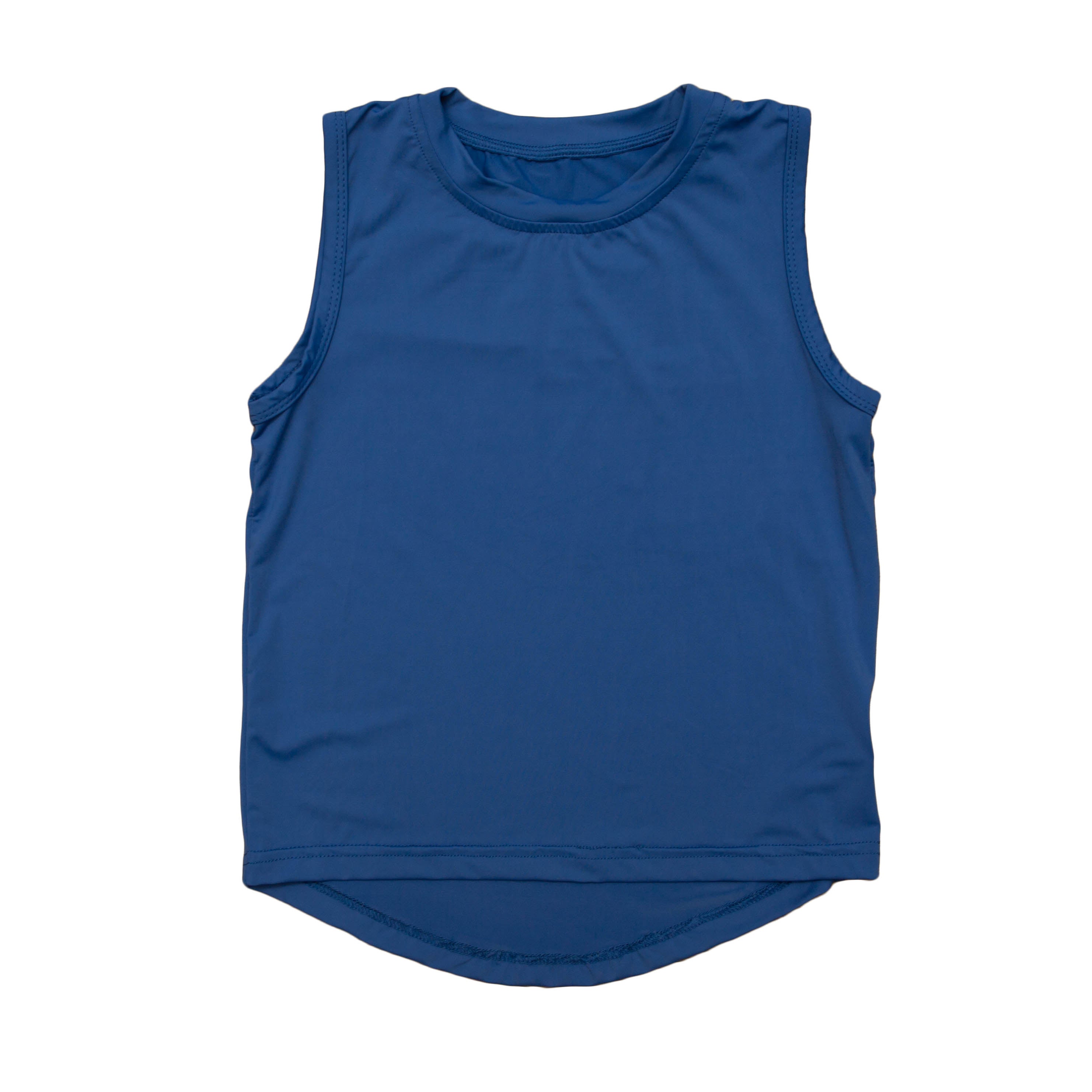 Kids' Royal Blue High-low Tank
