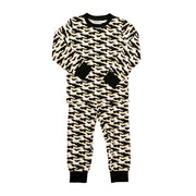 Black And Gold Camo Pajamas