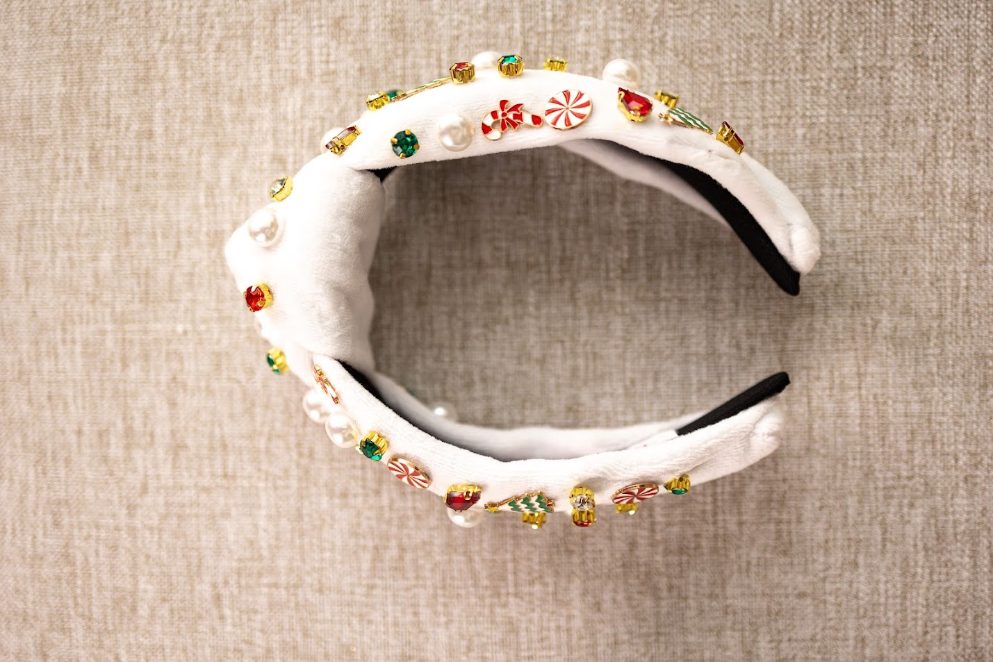 Beaded Headband - Jingle Bell Jewels