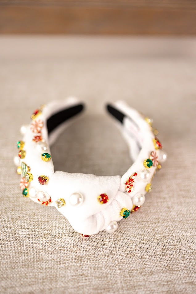 Beaded Headband - Jingle Bell Jewels