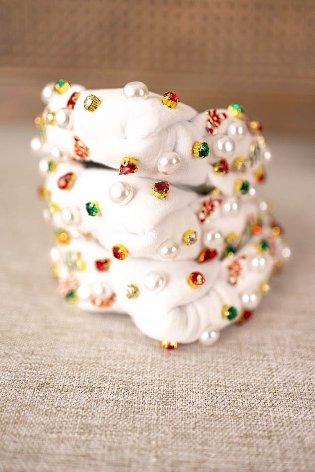 Beaded Headband - Jingle Bell Jewels